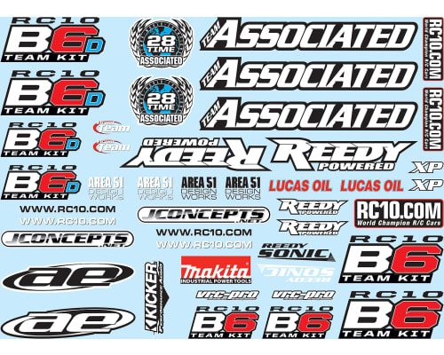 B6 Decal Sheet - reorder ASC91869 photo