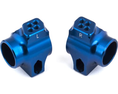 B6 FT Blue Aluminum Rear Hubs photo