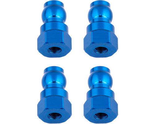 Shock Bushings 12 mm blue aluminum photo