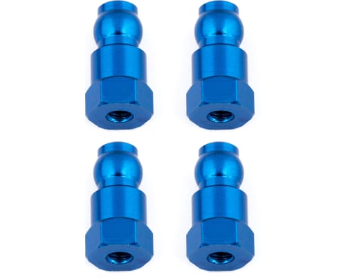 Shock Bushings 14 mm blue aluminum photo