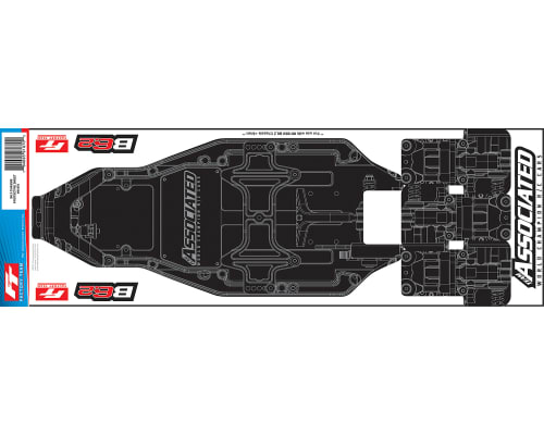 RC10B6.2 FT Chassis Protective Sheet printed photo