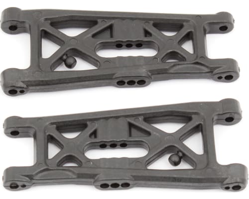 RC10b6 Factory Team Front Suspension Arms Flat Carbon Fiber photo