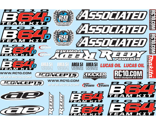 discontinued Decal Sheet B64D photo