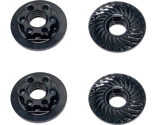 FT Nuts M4 Low Profile Wheel Nuts black photo
