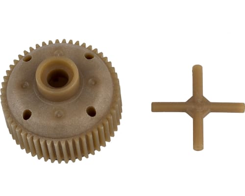 RC10b7 Gear Differential Case and Cross Pins photo