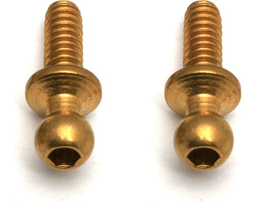 Titanium Nitride Ball Studs 4-40x.30 Long (2) photo