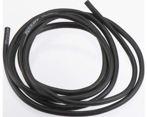 Pro Silicone Wire 14AWG Black 1m photo