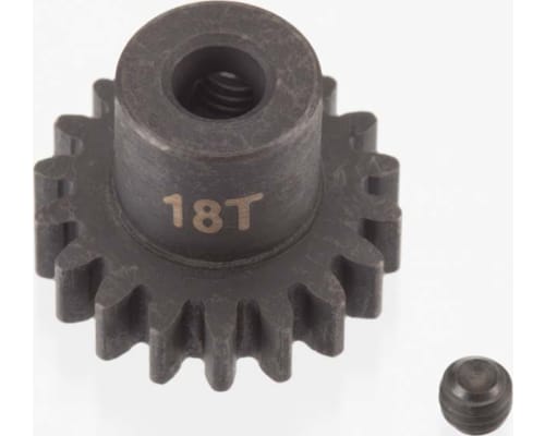 Steel Pinion Gear 18T Mod 1 5 mm shaft photo