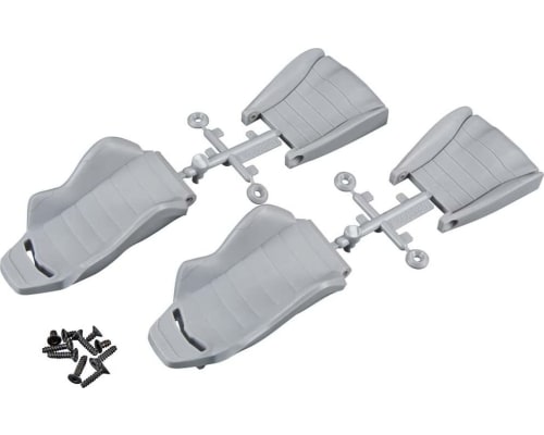 discontinued AX80080 miniature Corbeau LG1 Seat Grey 2 pieces photo