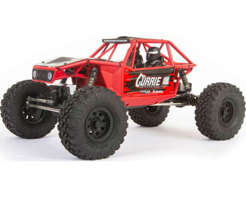 Capra 1.9 4WS Currie Unlimited Trail Buggy RTR Red photo
