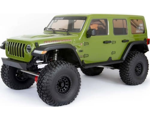 1/6 SCX6 J33P JLU Wrangler 4WD Crawler RTR: Green photo