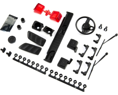 Exterior Body Detail Parts J33P JLU: SCX10III photo