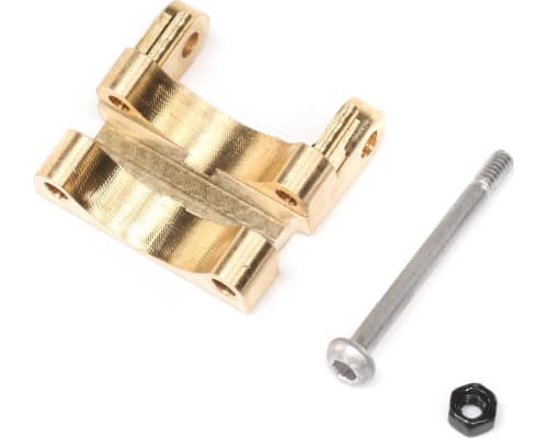 Rear Upper Link Mount Brass 1.5g: SCX24 photo