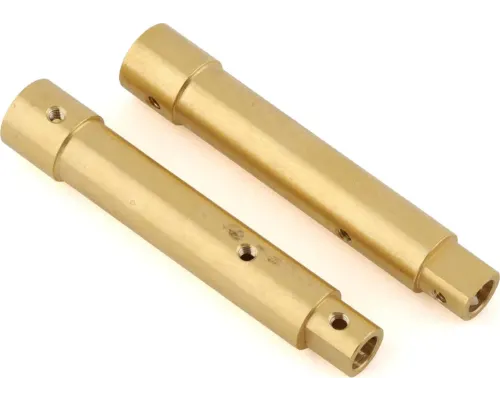 Brass Rear Axle Tube Set: PRO photo