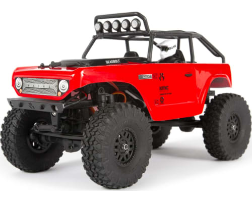 SCX24 Deadbolt 1/24th Scale Elec 4WD - RTR Red photo