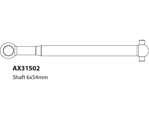 AX31502 Universal-Joint Axle Set 48mm (2) photo