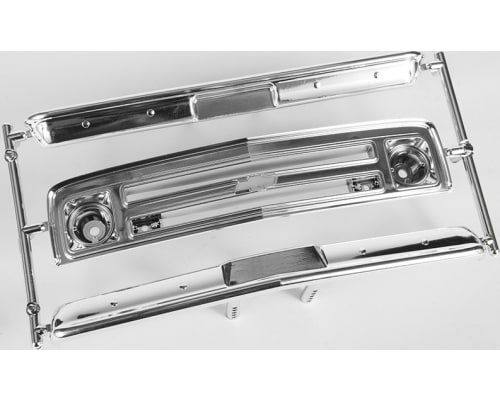 discontinued AX31560 67 Chevy C/10 Grille Bumpers Chrome/Black photo