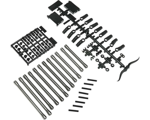 AX31466 Rr Link Set Aluminum 80/94/101.5mm SCX10 II photo