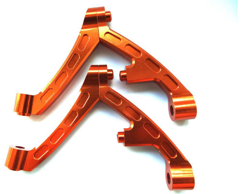 discontinued Front Aluminum Orange Shock Support: HPI Baja photo