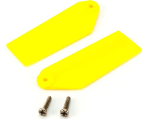 Tail Rotor Blade Set Yellow: 130 X photo