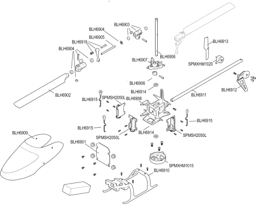 Main Rotor Headblock: Infusion 120 photo