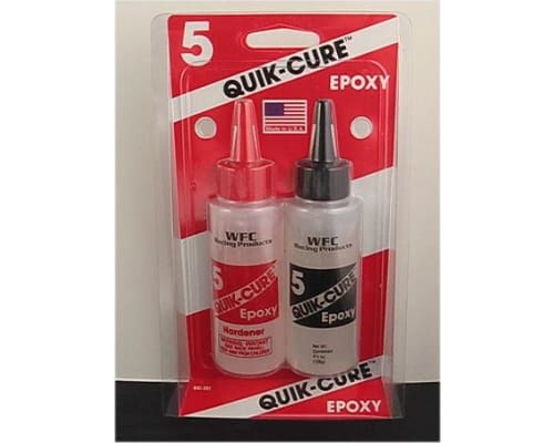 Quick Cure 5 Min Epoxy 4.5 Oz Combined Net Weight (128 G) photo