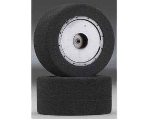 Foam Dirt Oval Rear Mounted Tires Red photo