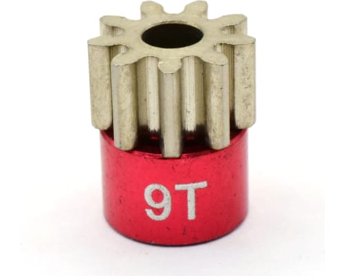 Red 32 Pitch 9 Tooth Pinion Gear photo