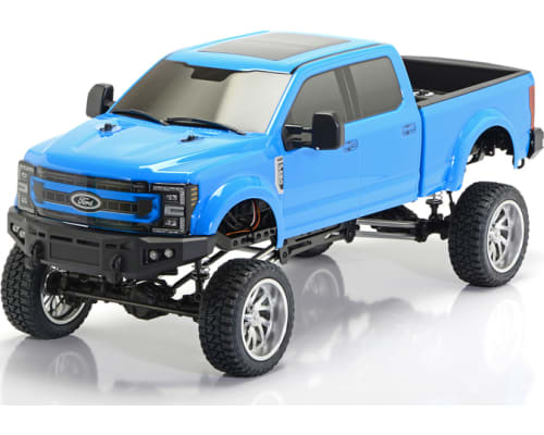 F0RD F250 1/10 4WD Kg1 Edition Lifted Truck Daytona Blue - RTR photo