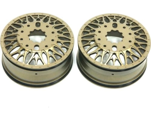 Kg1 Forged Kd014 Trident-D Wheels, Rear, 37mm Width, Bronze, 2pc photo