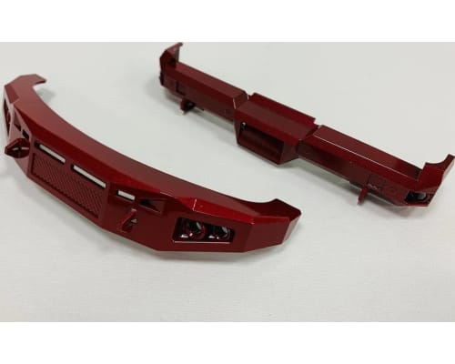 Red Candy Apple Bumper Set. F/R for F250 or F450 photo