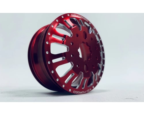 Kg1 Kd004 Duel Rear Dually Wheel Red Anodized 2 pieces photo