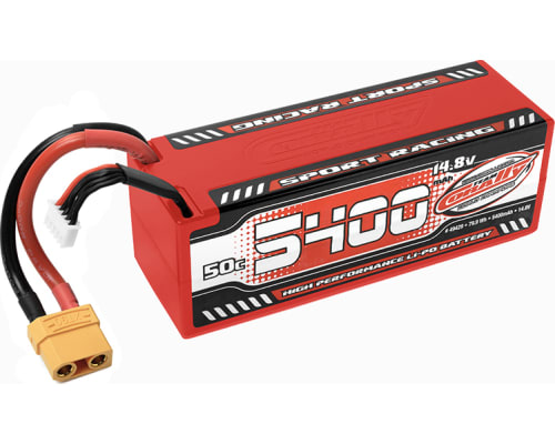 5400mah 14.8v 4s 50c Hardcase Sport Racing Lipo Battery with Har photo