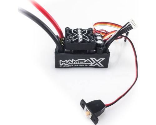 Mamba X Sensored 25.2v Waterproof Esc 8a Bec 010015500 photo