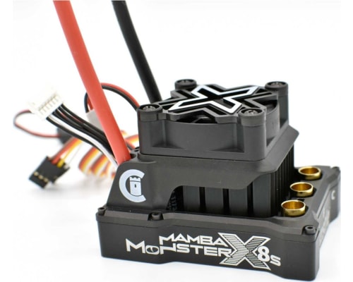 1/6 Mamba Monster X 8S 33.6V waterproof ESC 8A Peak BEC photo