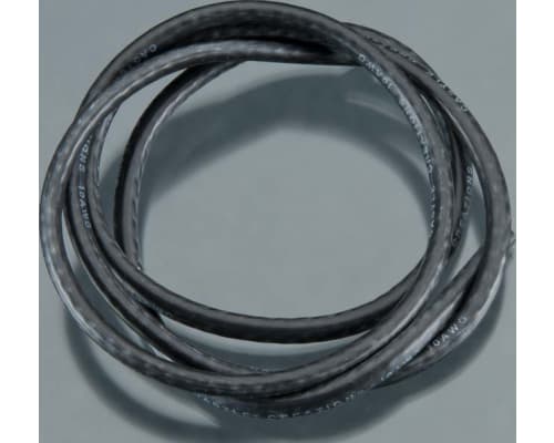 Wire 36 inch 10 AWG Black photo