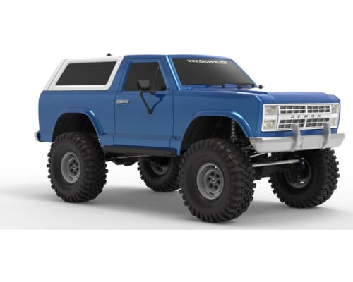 AT4 1/10 EMO 4x4 RTR Crawler - Blue photo