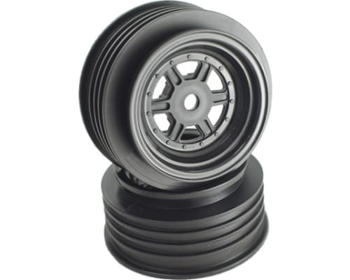 Gambler Front Wheels with 12mm Hex / AE Offset / BLACK photo