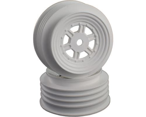 Gambler Front Wheels with 12mm Hex / Tlr Offset / White photo