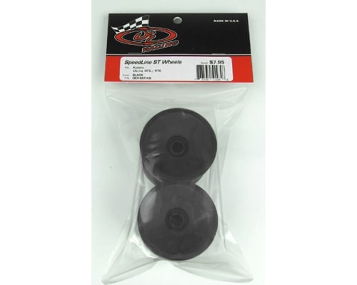 SpeedLine Stadium Truck Wheels Kyosho RT6 / BLACK photo