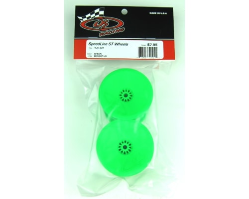 SpeedLine Stadium Truck Wheels Team Losi 22T 2.0 / GREEN photo