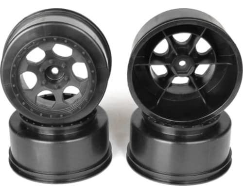 Trinidad SC Wheel for TRA Slash Front / BLACK / 4 pieces photo