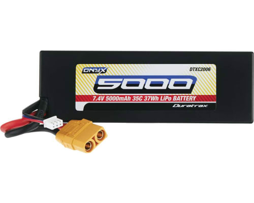 DTXC2007 Onyx LiPo 2S 7.4V 5000mAh 35C Hard Case XT90 photo