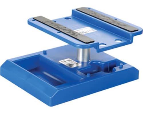 discontinued Pit Tech Deluxe Car Stand Blue photo