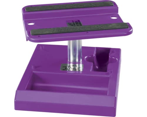 Pit Tech Deluxe Car Stand Purple photo