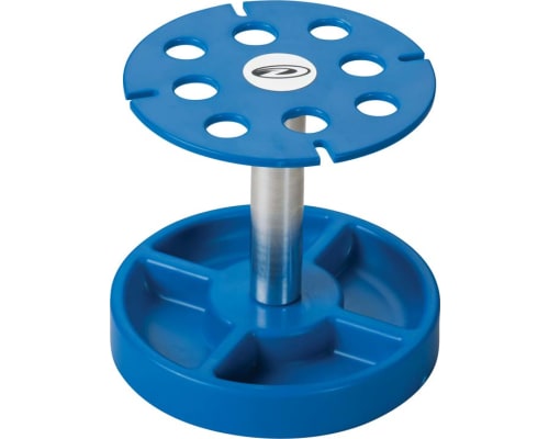 discontinued Pit Tech Deluxe Shock Stand Blue photo