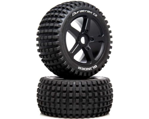 1/8 BLINDER Truggy Tire C2 Mounted 0 Offset 2 photo