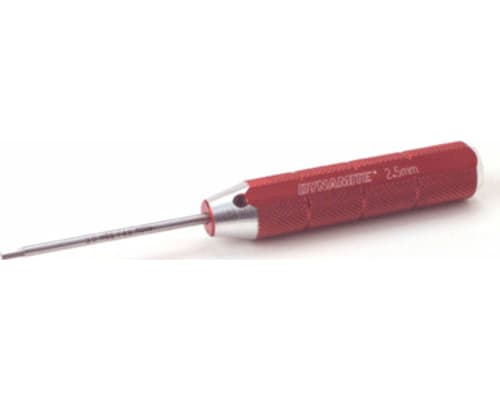 Dyn2902 Machined Hex Driver Red: 2.5mm photo