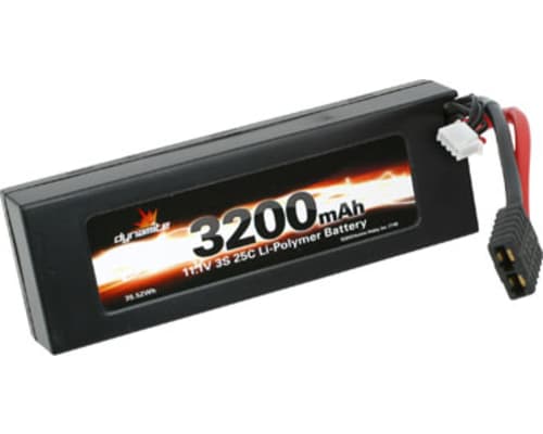 11.1V 3200mAh 3S 25C LiPo Hard Case: TRA Conn photo