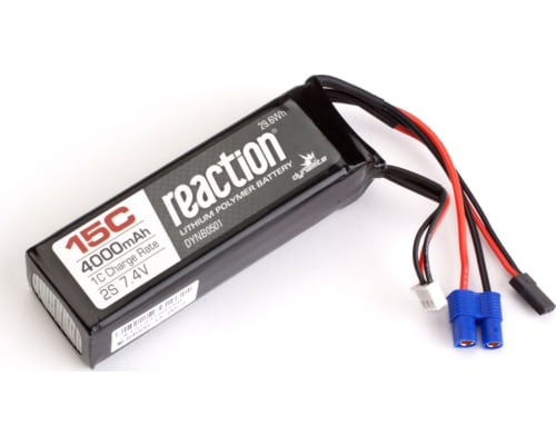 discontinued 7.4V 4000mAh 2S 15C LiPo Receiver Pack: DBXL photo